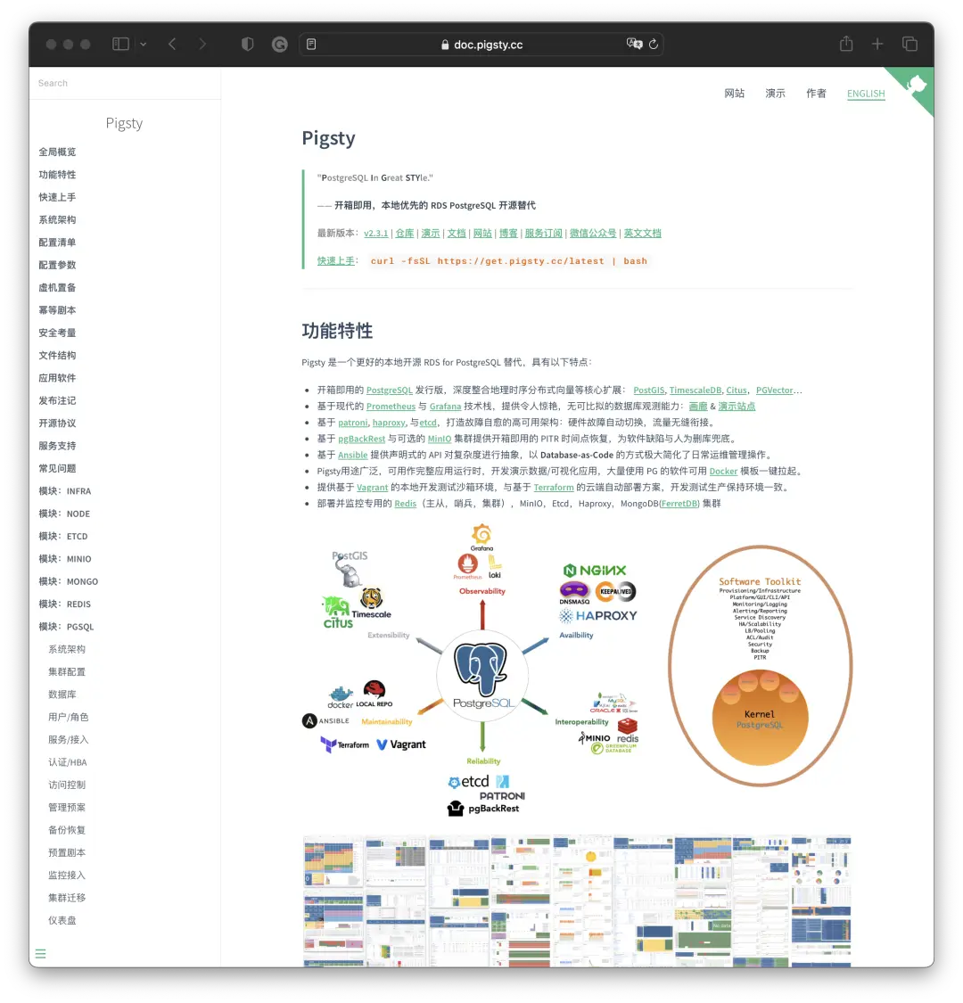 Pigsty v2.3.1：HNSW 版 PGVECTOR 來了