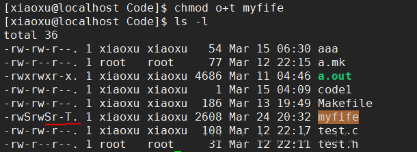 Linux下設(shè)置權(quán)限讓用戶只刪除自己的文件的方法