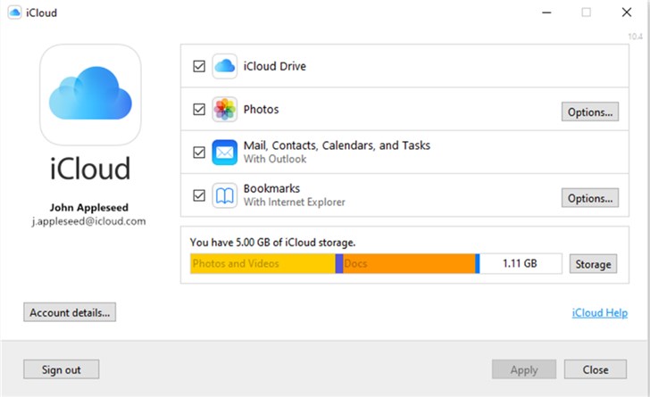 蘋果iCloud App登陸微軟Windows 10商店