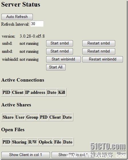 SWAT—Samba WEB管理工具介紹