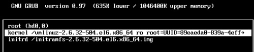 CentOS6.6單用戶模式重設root密碼的方法