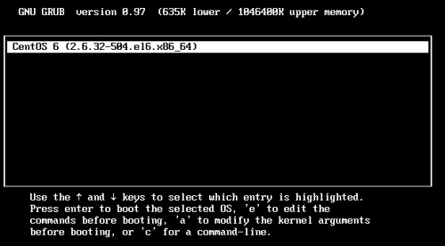 CentOS6.6單用戶模式重設root密碼的方法