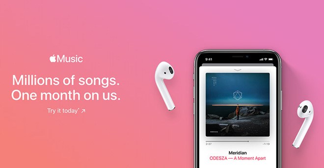 蘋果Apple Music免費試聽期將改為一個月