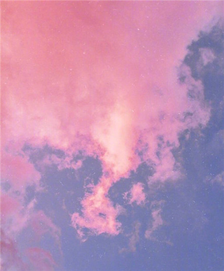 天空粉色云朵圖片大全 少女心粉色風景圖片高清