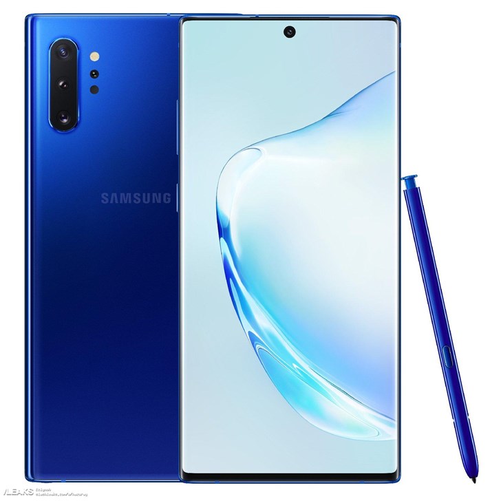 三星Galaxy Note 10+藍色外觀曝光