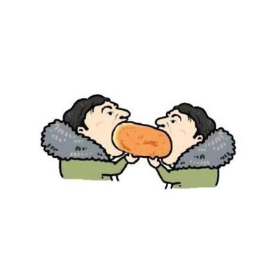 王思聰吃熱狗視力表表情包大全 超可愛王思聰吃熱狗頭像表情包