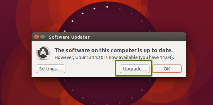 從Ubuntu 14.04 升級到 Ubuntu 14.10的具體方法