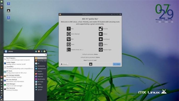 MX Linux 19 正式發(fā)布：基于 Debian 10的 Linux 發(fā)行版