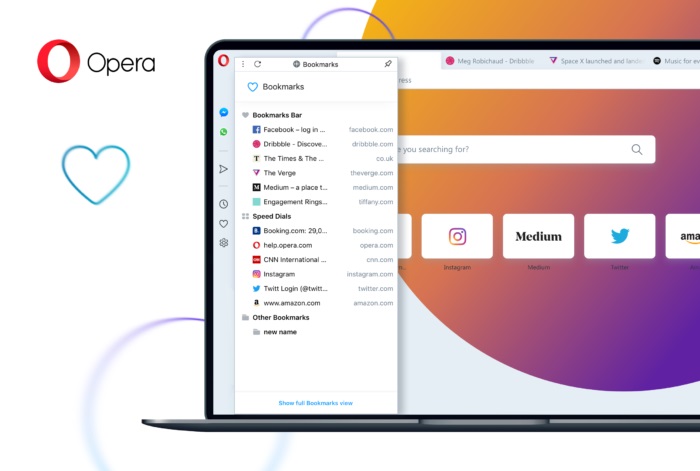 Opera 65瀏覽器發布：改進Tracker Blocker及重新設計地址欄等
