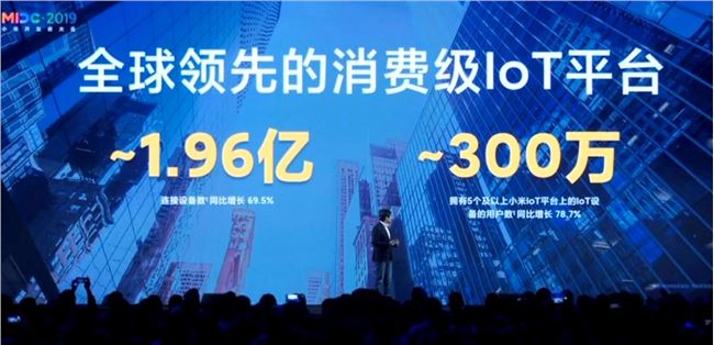 雷軍：小米IOT已接入1.96億臺設備 明年至少推出10款5G手機