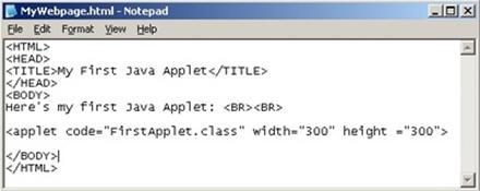 教你構(gòu)建第一個(gè)Java Applet程序