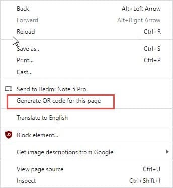 谷歌Chrome將內(nèi)置QR掃碼共享頁面功能