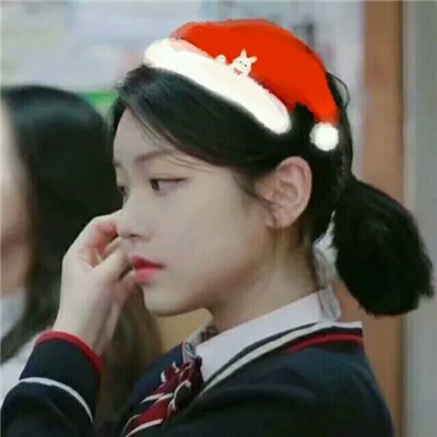 圣誕節女生頭像大全2019 好看的圣誕節女頭像真人
