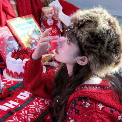 圣誕節女生頭像大全2019 好看的圣誕節女頭像真人