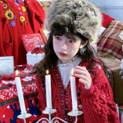 圣誕節女生頭像大全2019 好看的圣誕節女頭像真人
