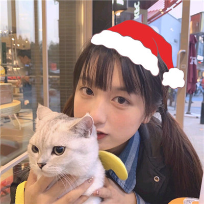圣誕節女生頭像大全2019 好看的圣誕節女頭像真人