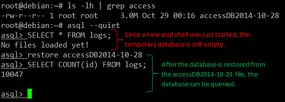 使用MySQL語句來查詢Apache服務器日志的方法