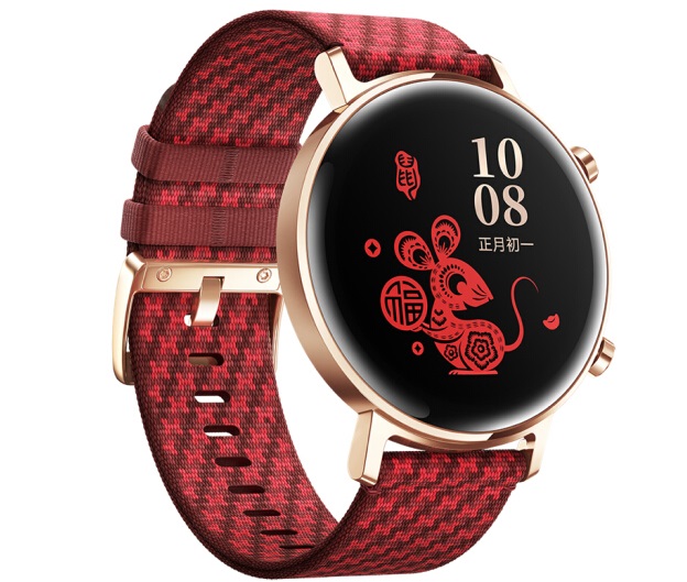 華為Watch GT2新年款開啟預售：支持微信搶紅包提醒，1588元起