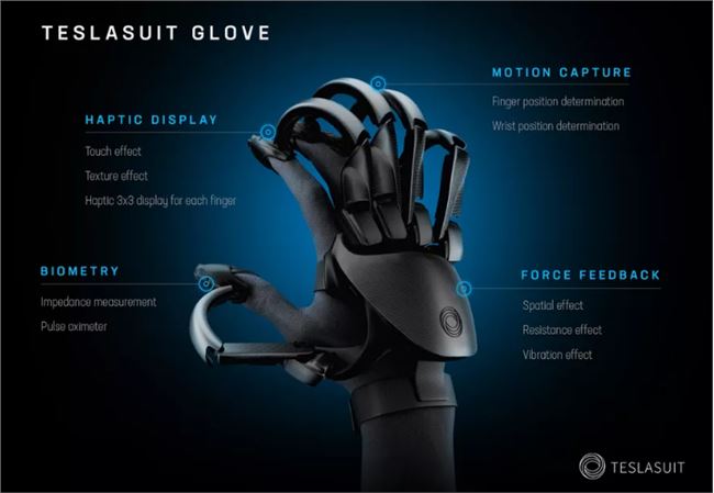 這款新型VR手套可以讓人感受虛擬物體并追蹤脈搏