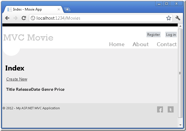 ASP.NET MVC4入門教程（五）：從控制器訪問數據模型