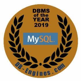DB-Engines 2019：MySQL 獲得“年度數據庫”稱號