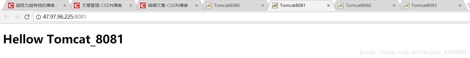 Linux下Nginx負載均衡多個tomcat配置的方法步驟