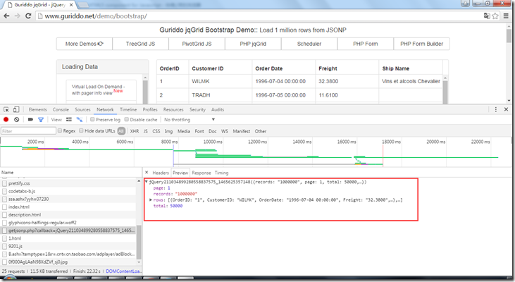 ASP.NET MVC+EF在服務端分頁使用jqGrid以及jquery Datatables的注意事項