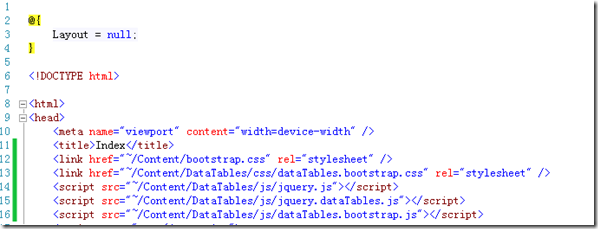 ASP.NET MVC+EF在服務端分頁使用jqGrid以及jquery Datatables的注意事項