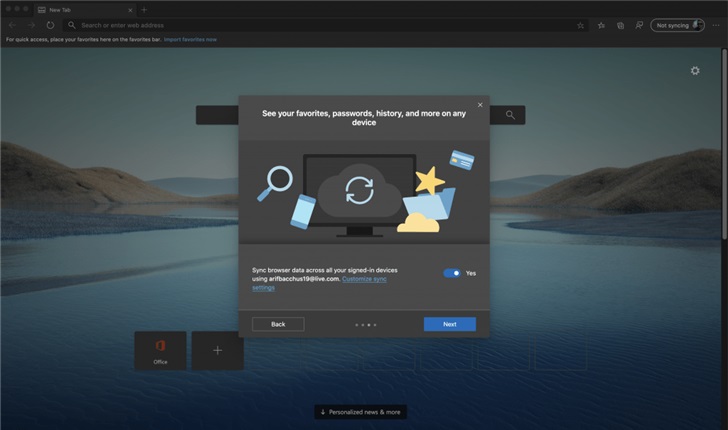 微軟 Chromium 版 Edge 82 開發(fā)版新增擴(kuò)展同步