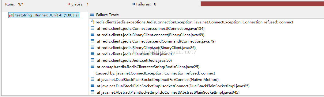 Java連接Vmware中的redis