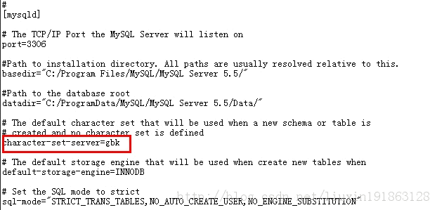 DOS命令行窗口mysql中文顯示亂碼問題解決方法
