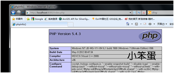 Windows環境開發PHP完整配置教程Apache+Mysql+PHP