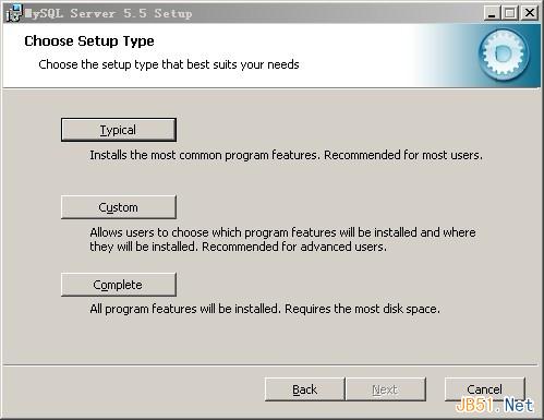 Windows下安裝MySQL5.5.19圖文教程