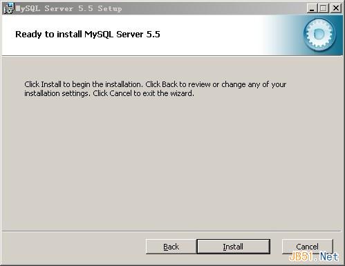 Windows下安裝MySQL5.5.19圖文教程