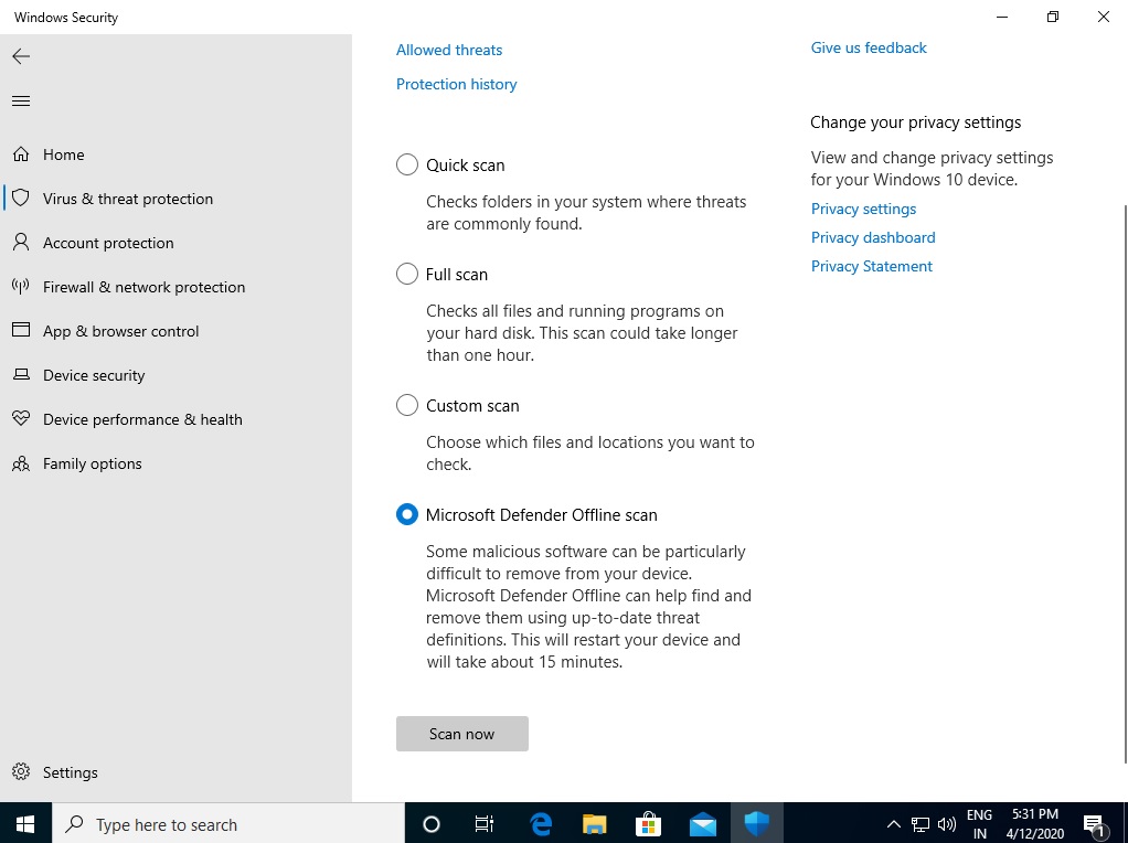 微軟將 Windows Defender 更名為 Microsoft Defender