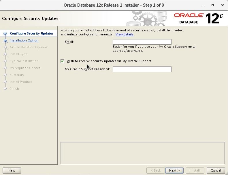 Oracle12c圖形化&靜默安裝踩坑的方法步驟
