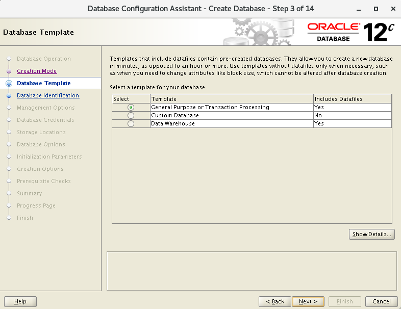 Centos7下oracle12c的安裝與配置圖文教程（詳細）