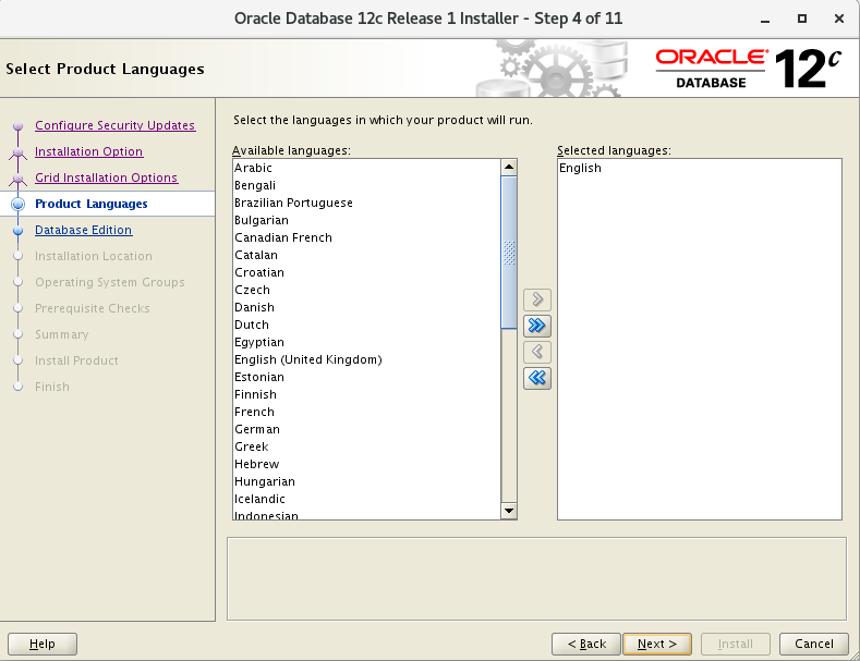 Centos7下oracle12c的安裝與配置圖文教程（詳細）