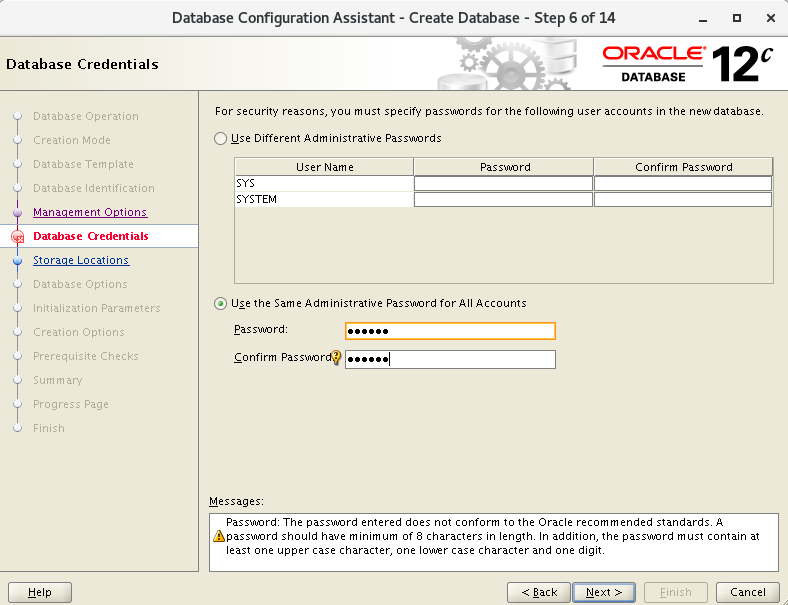Centos7下oracle12c的安裝與配置圖文教程（詳細）