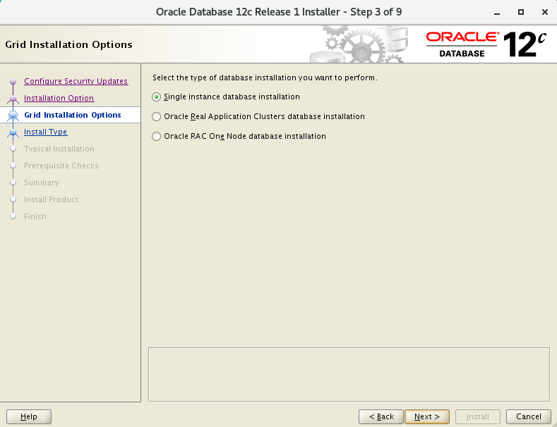 Centos7下oracle12c的安裝與配置圖文教程（詳細）