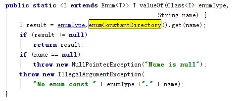 全面解讀Java中的枚舉類型enum的使用