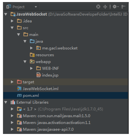 Java后端Tomcat實(shí)現(xiàn)WebSocket實(shí)例教程