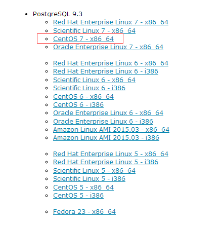 Linux CentOS 7安裝PostgreSQL9.3圖文教程
