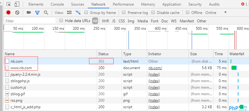 phpstudy v8.1 全站301重定向設置教程