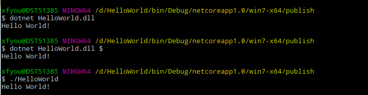 .NET Core 1.0創(chuàng)建Self-Contained控制臺(tái)應(yīng)用