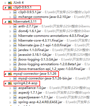 SSH框架網上商城項目第1戰之整合Struts2、Hibernate4.3和Spring4.2