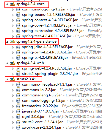 SSH框架網上商城項目第1戰之整合Struts2、Hibernate4.3和Spring4.2