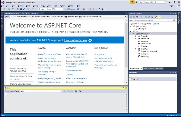 ASP.NET Core項目結構教程（4）