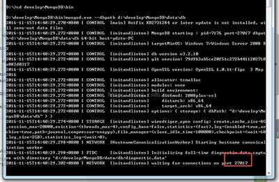 MongoDB的安裝方法圖文教程