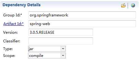 Eclipse 使用Maven構建SpringMVC項目